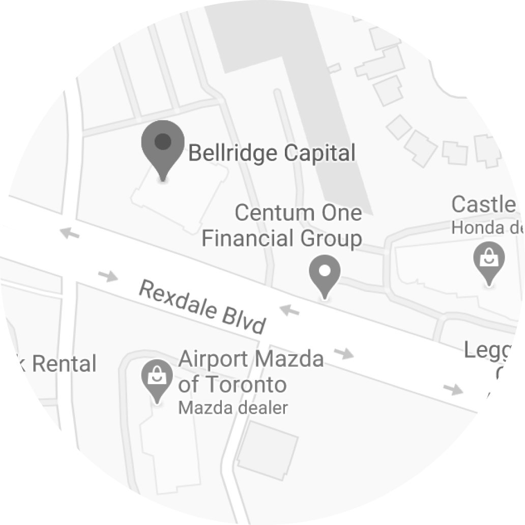 Toronto location map